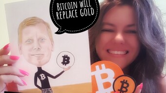 CryptoCartoon of Barry Silbert⭐ Bitcoin