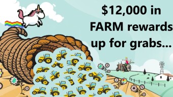 Harvest Finance announces YUGE creativity contest (over $12,000 in prizes)