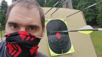Archery and a day of fun with @whangster79 and @ryulincoln