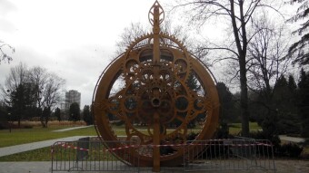 "Stargate" in the Silesian Park - a pleasant walk without wind teleportation - My Actifit Report Card: January 26 2024