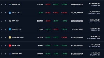 ADA Loses TOP-10 By MarketCap - TON & TRON Are Gaining Positions