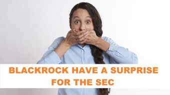 The SEC gives an F on Blackrock and its cronies ETF papers, Blackrock has a surprise