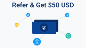 Earned 50$ from Crypto.com for joining