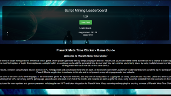 "Unveiling the Secrets of PlanetX Meta Time Clicker: A Comprehensive Game Guide"