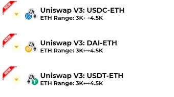 Harvest Preparing New Set of Uniswap V3 Pools