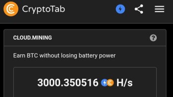 Crypto Tab offers x2 free cloud boost