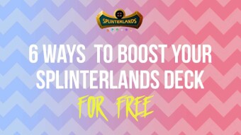 6 ways to boost your Splinterlands Collection - For free