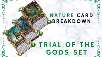 Nature Card Breakdown, Trial Of The Gods Set (March 2022)