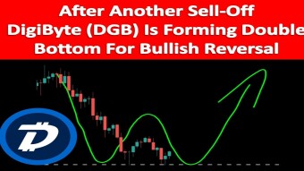 After Another Sell-Off, DigiByte (DGB) Is Forming Double Bottom For Bullish Reversal