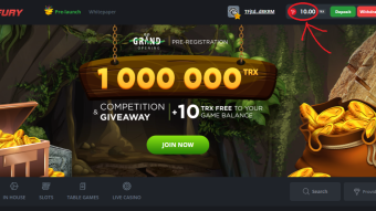 BetFury giveway + FREE 10TRX + 100TRX competition