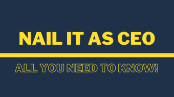 How to behave like a CEO: Crash course - MUST READ