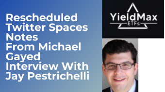 Rescheduled Twitter Spaces Notes From Michael Gayed Interview With Jay Pestrichelli