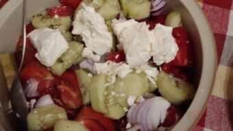 Daily meal #26 a nice Greek salad