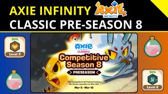 Axie Infinity ✨| Axie Classic Pre-Season 8 Updates - Gear, Quests & Cursed Coliseum!