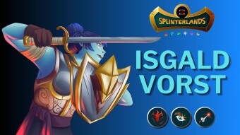 Splinterlands | ISGALD VORST is a Deadly Opportunity Attacker