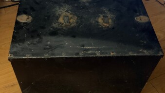 Found a metal chest in my garage with stamps