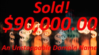An Unstoppable Domains name was just Sold for $90,000.00!
