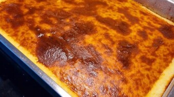 Foodbook #1169 milk pie