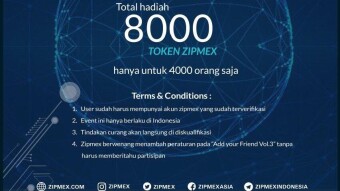 ZMT - Participate in Airdrop at Zipmex exchange, receive 2 ZMT tokens (100% receive)