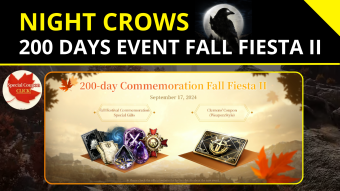 Night Crows 🌒| 200 Day Event - Fall Fiesta Part 2 [EN/PT]