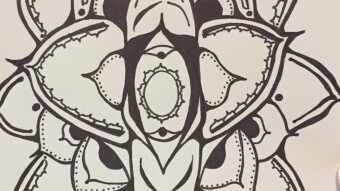 Day 9 - Fractal Art Personal Drawing Challenge - 'Beginnings'