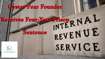 Oyster Pear Founder Receives Four-Year Prison Sentence