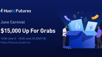 HUOBI (HT) Exchange - June Carnival: Share $15,000 Giveaways!