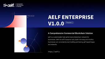 aelf Enterprise V1.0.0 Preview 1 officially released
