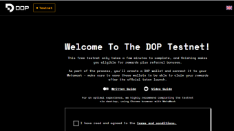 FREE AIRDROP Q1 2024 - DOP TESTNET