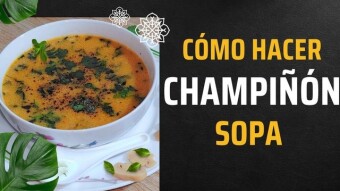 Sopa de hongos