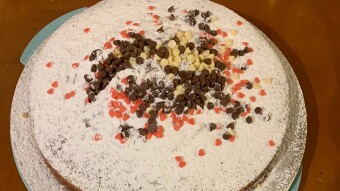 Foodbook #459- Greek New Year's cake - Vasilopita