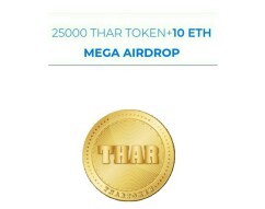 Thar Token Mega Airdrops Giveaway