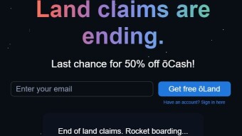 Under 6 Hours Left To Claim Your Free oland Metaverse Plot. The doors are closing.