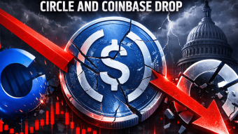 Why Circle Crashed and Coinbase Followed: Washington’s Stablecoin Move Changes Everything
