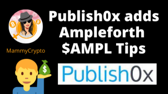 Ampleforth added to Publish0x
