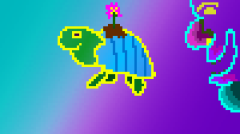 Turtle Face Art