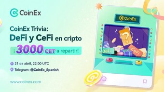 CoinEx Trivias: DeFi y CeFi en cripto