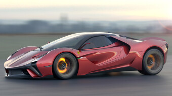 "Stallone" - An Imagination Of The Next Halo From Ferrari