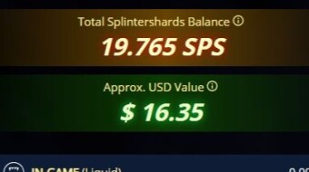 Second day of SPS airdrops. Already got over $15! Still 363 days to go..