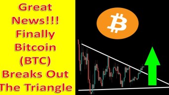 Great News!!! Finally Bitcoin (BTC) Breaks Out The Triangle