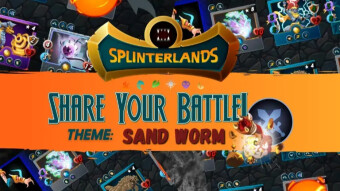 Splinterlands - Sand Worm (Weekly Post)