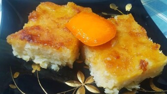 Foodbook #496 Greek orange pie