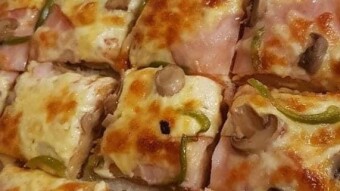 Foodbook #1119 homemade pizza