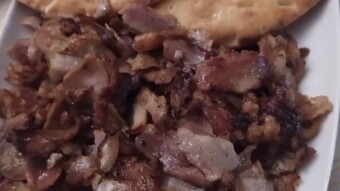 Foodbook #1198 Greek gyros homemade