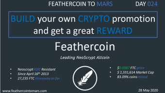 DAY 024: BUILD your own CRYPTO promotion page and get a great reward