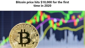 Bitcoin price hits $10,000 for the first time in 2020