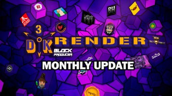 3DK RENDER Monthly Update #2 (April 2021)