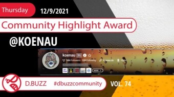 D.Buzz Community Highlight: @koenau