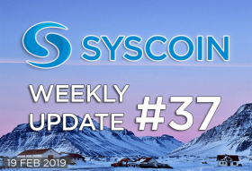 Syscoin Weekly Update #37