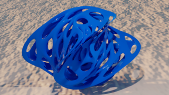 Get a free "Chaotic Ball" NFT from "Abstract Sculptures" collection